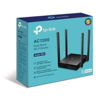 TP-Link Archer C54 AC1200 Dual Band 4 Antenna MU-MIMO Beamforming Wi-Fi Route_img_0