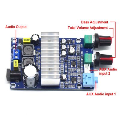 CA-3316A 100W Subwoofer Amplifier Board_img_4