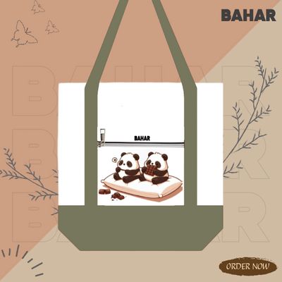 Versatile Large Capacity Tote Bags - Dual-Color Tote Bag_img_2