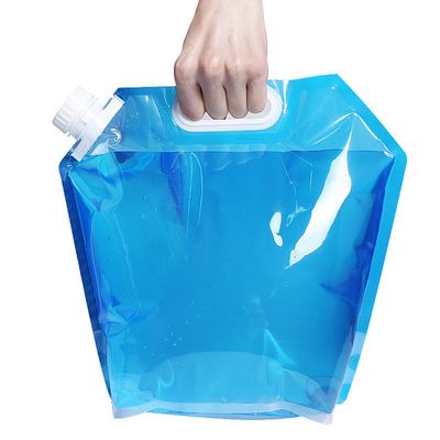 10L / 5L Foldable Water Bag with faucet for Camping and Outdoors_img_1