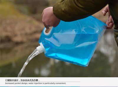 10L / 5L Foldable Water Bag with faucet for Camping and Outdoors_img_11
