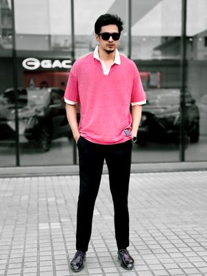 OLD MONEY PK WASH POLO (Light Red)_img_3