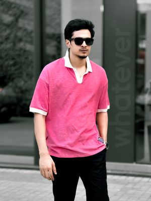 OLD MONEY PK WASH POLO (Light Red)_img_5