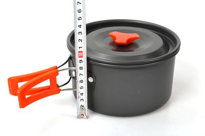 Camping Cookware - 2/3 Person Portable Outdoor Cooking Set with Kettle HK310_img_3