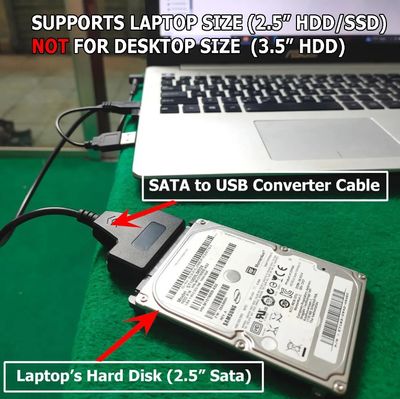 USB to Sata 2.5” Cable Converter for Laptop Hard Disk HDD_img_5