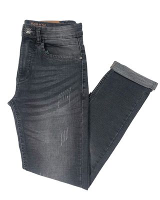 Jeans Pant - 1 Pcs Dark Ash Wash Denim  Pant- 253065_img_1
