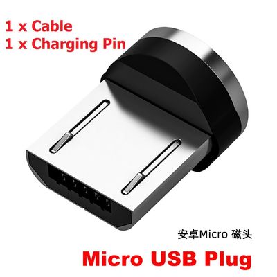 Magnetic Fast Charging Cable With Led Indicator - Type B / Type C / Type IOS - ( One cable + One head)_img_6