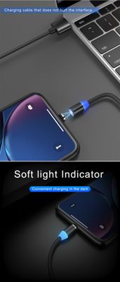 Magnetic Fast Charging Cable With Led Indicator - Type B / Type C / Type IOS - ( One cable + One head)_img_12