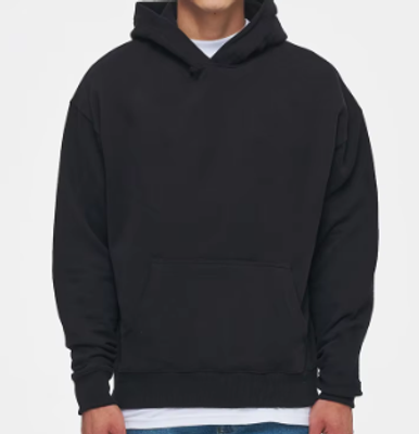High Quality Streetwear 360gsm 100% Cotton Oversized Hoodie Casual Blank Customized Hoodie Men's Hoodies_img_3