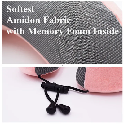 Premium Quality Neck Pillow | Softest Amidon Fabric Neck Pillow | Travel Pillow_img_3