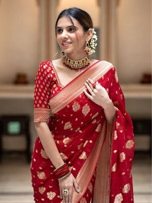 Dhupiyan Sharee with Blouse Piec_img_0