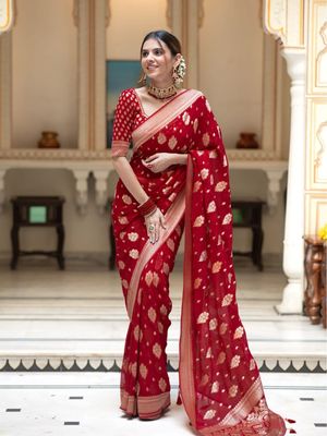 Dhupiyan Sharee with Blouse Piec_img_1