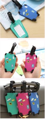 Luggage Tag || PVC luggage soft glue tag || Bag Tag || Backpack Tag || Tags_img_5
