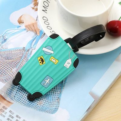 Luggage Tag || PVC luggage soft glue tag || Bag Tag || Backpack Tag || Tags_img_7