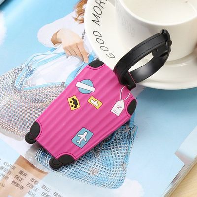 Luggage Tag || PVC luggage soft glue tag || Bag Tag || Backpack Tag || Tags_img_8