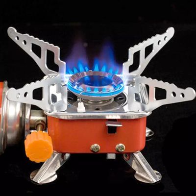 K202-A Card Type Portable and Foldable Camping Stove with Free Gas Can_img_2