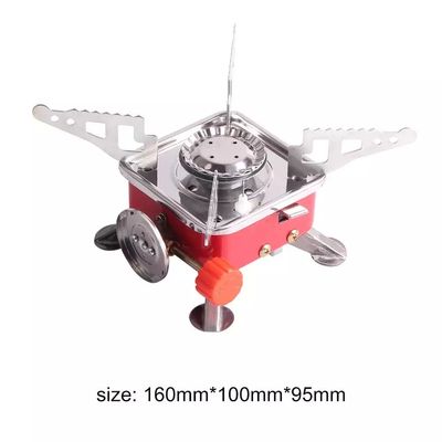 K202-A Card Type Portable and Foldable Camping Stove with Free Gas Can_img_8