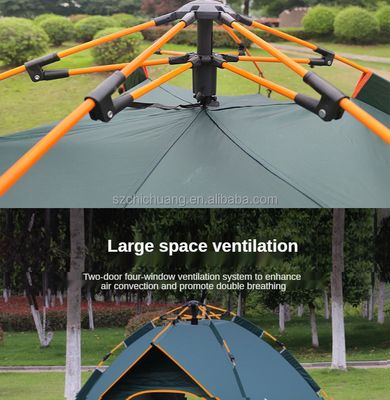 Double Layer 4 Person Automatic Tent and Canopy  4 person tent_img_4