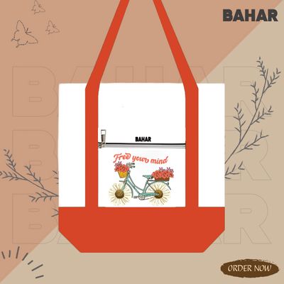 Casual Tote Shoulder Bag for Women - Dual-Color Tote Bag_img_0