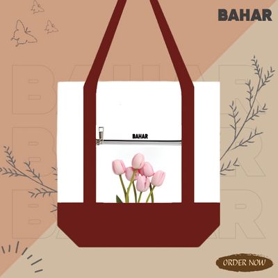 Versatile Large Capacity Tote Bags - Dual-Color Tote Bag_img_5