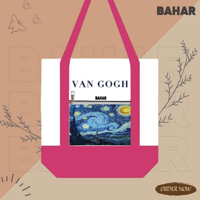 Large Canvas Tote Bag for Women Tote Handbags - Dual-Color Tote Bag_img_4