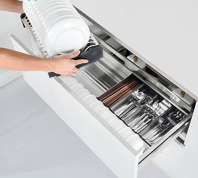 Metal Storage Drawer Basket_img_1