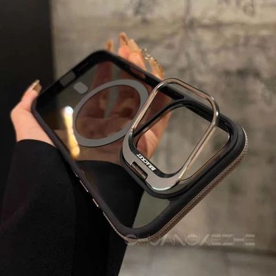 New Camera Stand Metal Case for iPhone_img_1