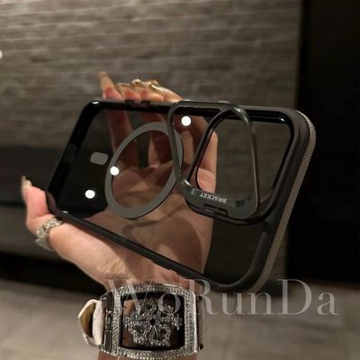 New Camera Stand Metal Case for iPhone_img_2