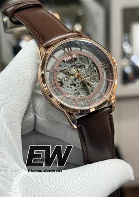 FOSSIL AUTOMATIC CHOCOLATE BELT RG CASE CHOCOLATE DIAL_img_0