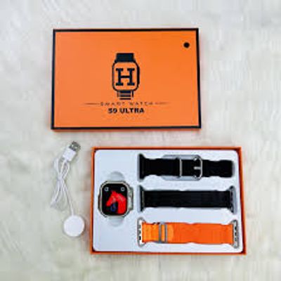 S9 Ultra Smartwatch With 3 Straps_img_1
