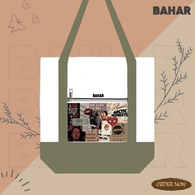 Women's Bag Simple Spacious Trendy - Dual-Color Tote Bag_img_2