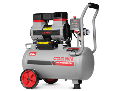 CROWN 24L Professional Oil-Free Air Compressor, 24L, 1400W, 100L/min, 8Bar; Model: CT36090_img_2