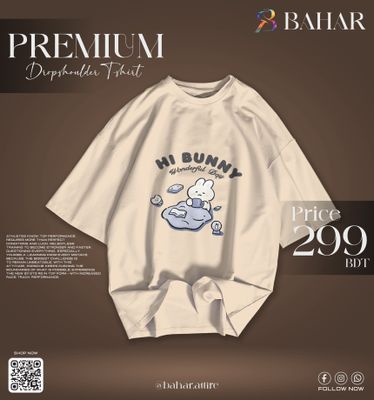Oversized T-Shirt (Hi Bunny!)_img_9