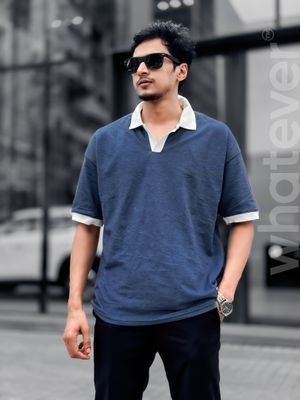 OLD MONEY PK WASH POLO (Deep Blue)_img_2