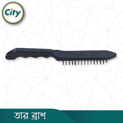 প্লাস্টিকের হ্যান্ডেল সহ তার ব্রাশ কার্বন স্টিলের তারের ব্রাশ সাধারন মানের_img_5