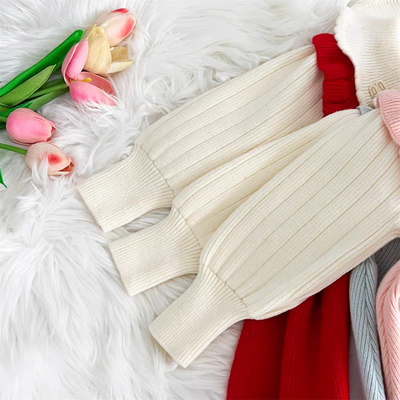 Baby Girls Winter Knit Dress with Teddy Pocket (1 to 6 years) for yours ANGEL_img_9