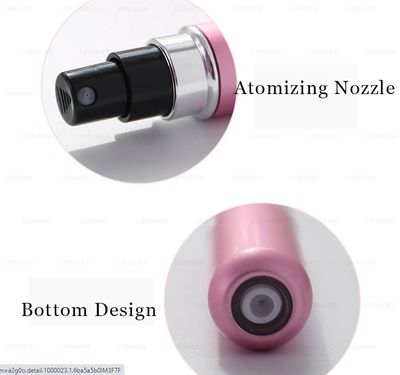 5ml Portable Mini Refillable Perfume Bottle / Body spray refill bottle / Refill bottle spray / Mini perfume bottle for travel / Pocket perfume bottle_img_6