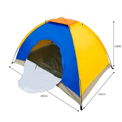 2 Person Single Layer Waterproof Dome Tent 200*150*110cm_img_2