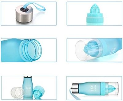 650ml h2o Sports Infuser Water Bottle Lemon Squeezer Sport Bottle_img_6