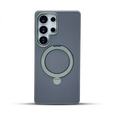 Magsafe Supported Official Xlevel High-End Leather Case For Samsung Galaxy S25 Ultra_img_0