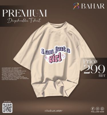 Oversized T-Shirt (I am just a girl)_img_1
