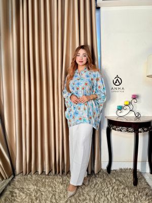 New Linen Short Shirt🤍❤️_img_0