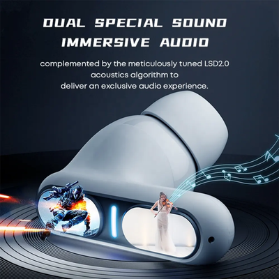 2023 Wholesale Custom Audifonos Gaming Headset Rgb Breathing Light Low Latency Tws Hifi Bass Earbud Wireless In-ear Earphone_img_5
