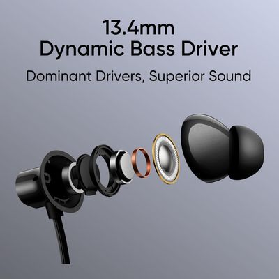 OneTech OT120 Wireless Neckband Bluetooth Earphone ENC Magnetic ON/OFF Earbuds Headphone_img_1