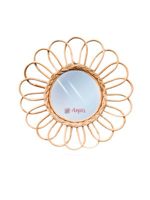Unique Design Rattan Mirror_img_0