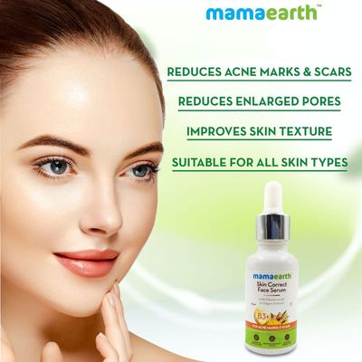 Mamaearth Skin Correct Face Serum with Niacinamide & Ginger Extract – 30ml_img_1