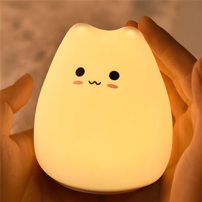 Cute Cat Silicone Night Light_img_0