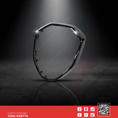 Headlight Housing Cover (Black) for Suzuki Gixxer (New Model) bike._img_0