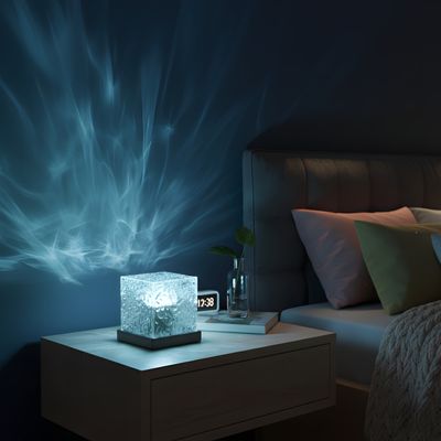 Rechargeable Dynamic Water Lamp: 16-Color Ocean Wave_img_0