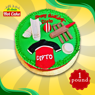 Cricket Theme Cake_img_0